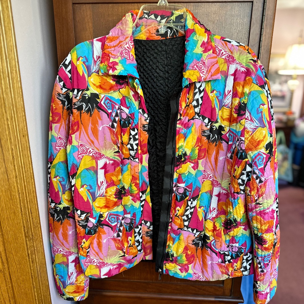 Reversible Zip Up Jacket!